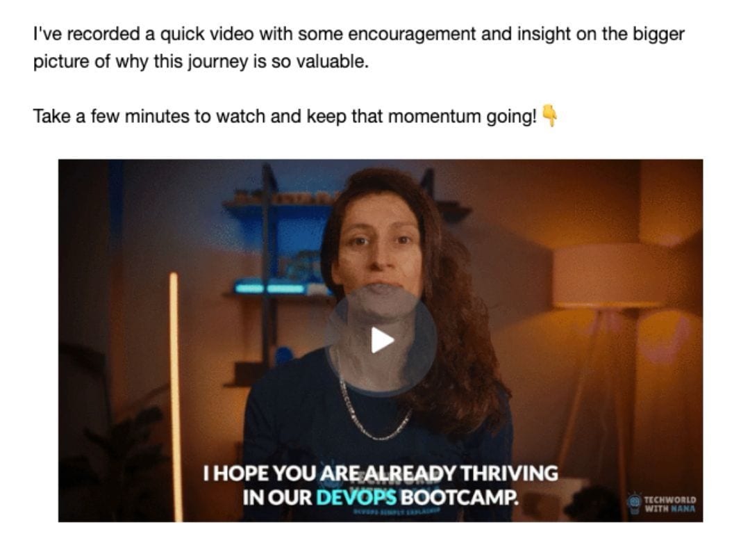 DevOps Bootcamp Motivational Videos